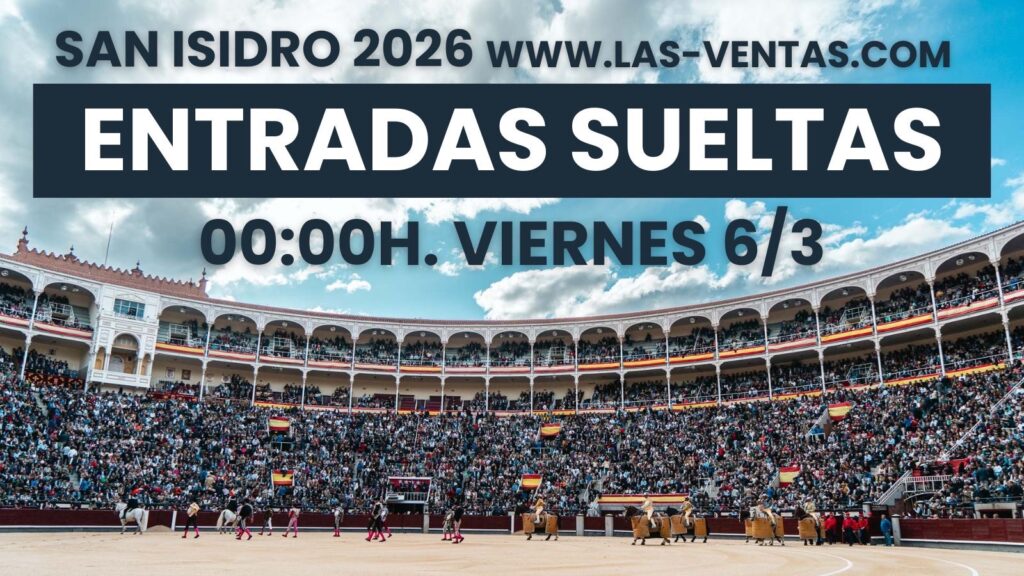 Entradas sueltas de la Feria de San Isidro a la venta esta noche