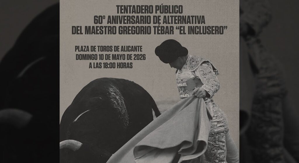 Alicante homenajea a Gregorio Tébar “El Inclusero” con un tentadero público gratuito