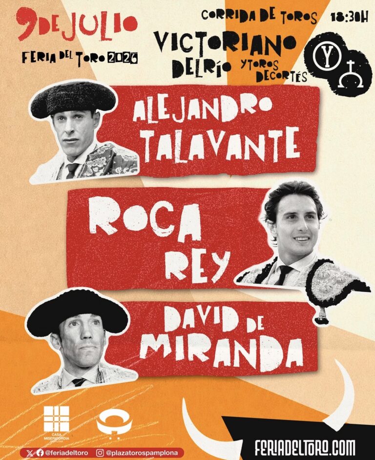 Cartel de máximo nivel para los Victoriano hoy en Pamplona
