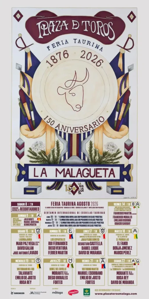 La Malagueta celebra sus 150 años con un abono de máximo nivel