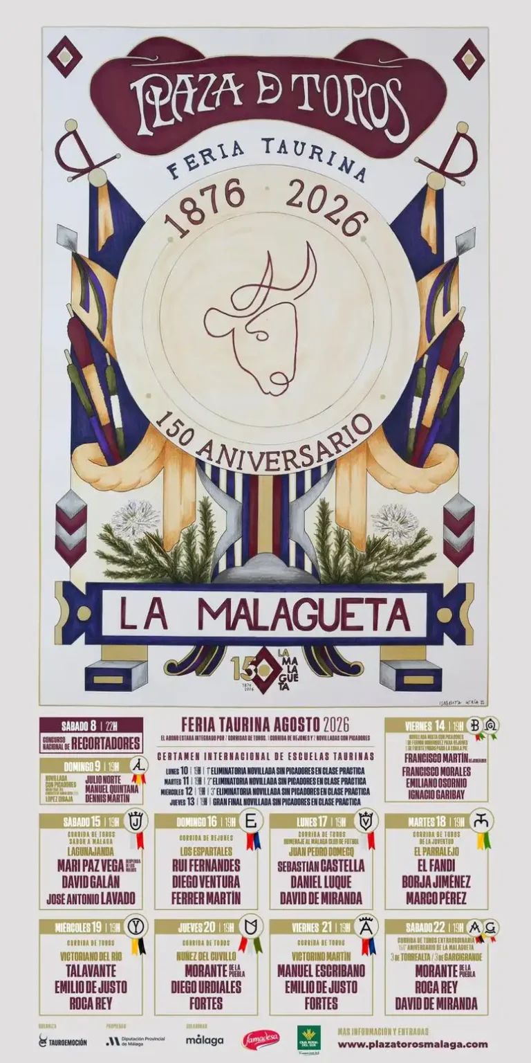 La Malagueta celebra sus 150 años con un abono de máximo nivel